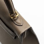 Hermes Kelly 25 Epsom etoupe GHW