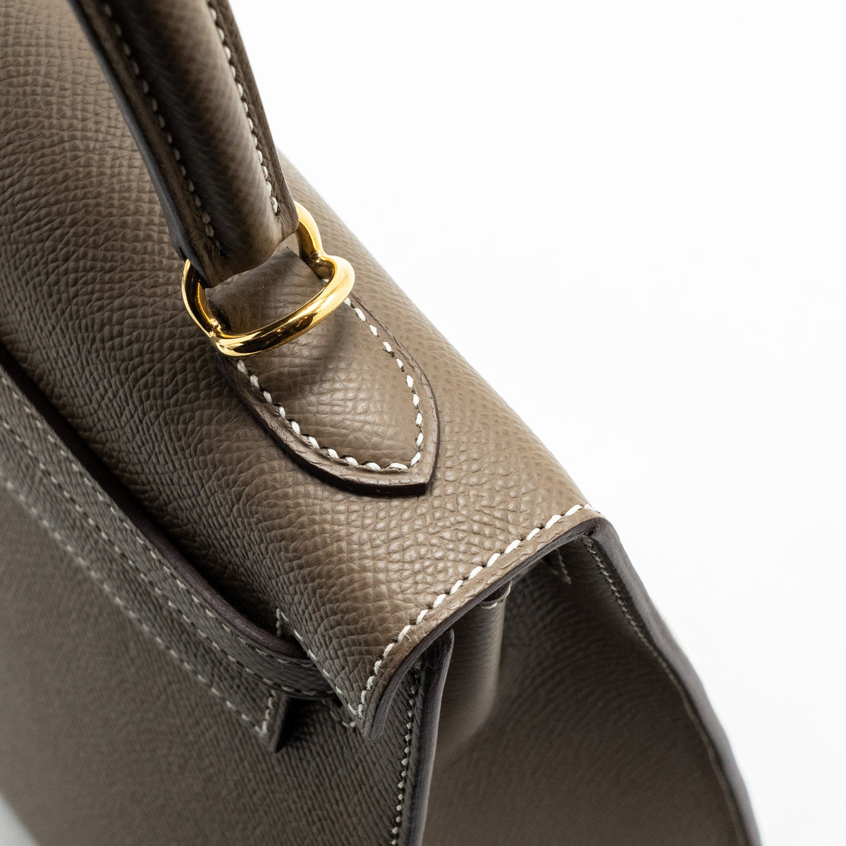 Hermes Kelly 25 Epsom etoupe GHW