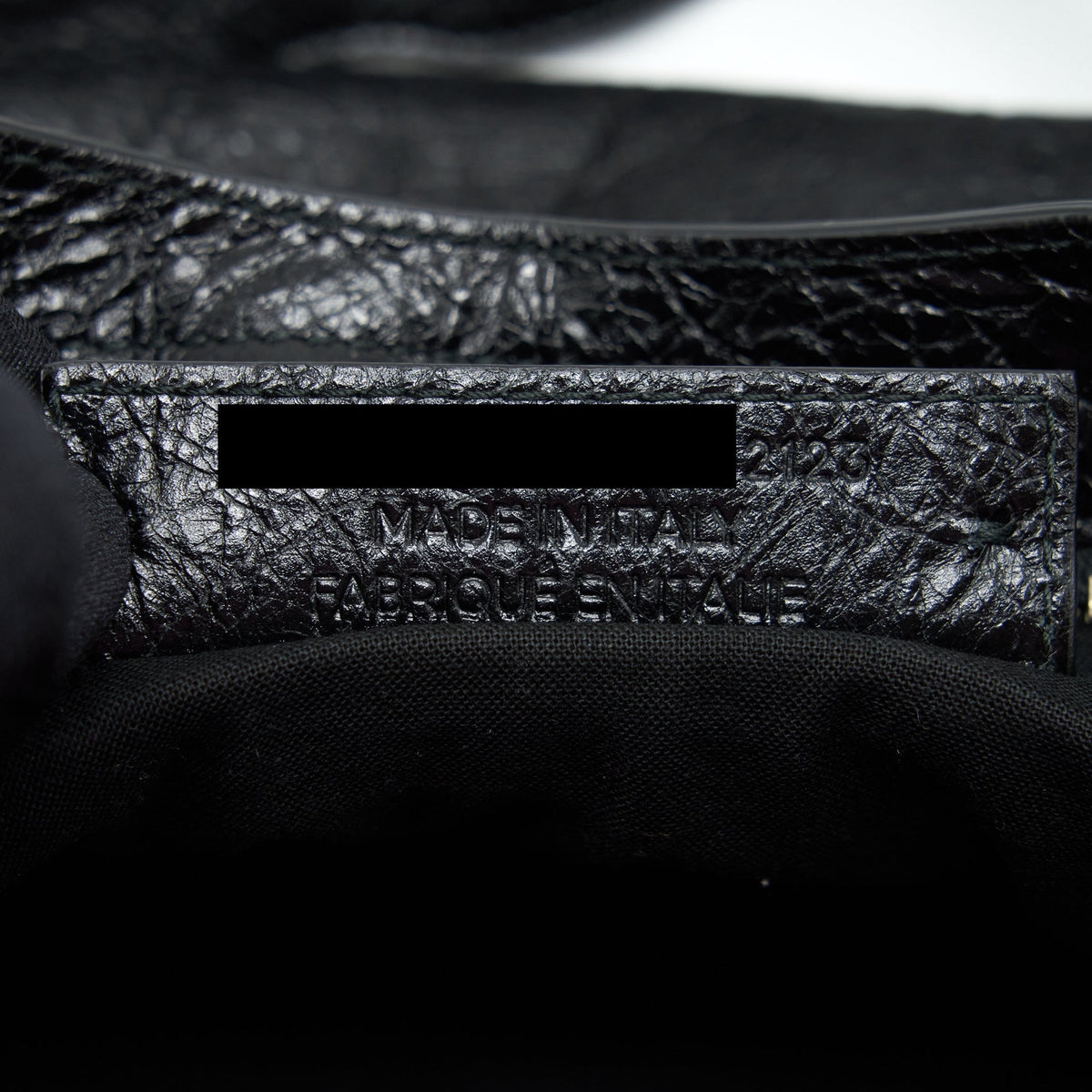 BALENCIAGA CLASSIC CITY BAG BLACK SHW