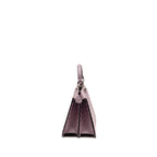 Fendi Peekaboo ISeeU Petite Cuoio Romano Leather Metallic Pink SHW