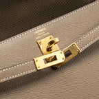 Hermes Kelly 25 Epsom etoupe GHW