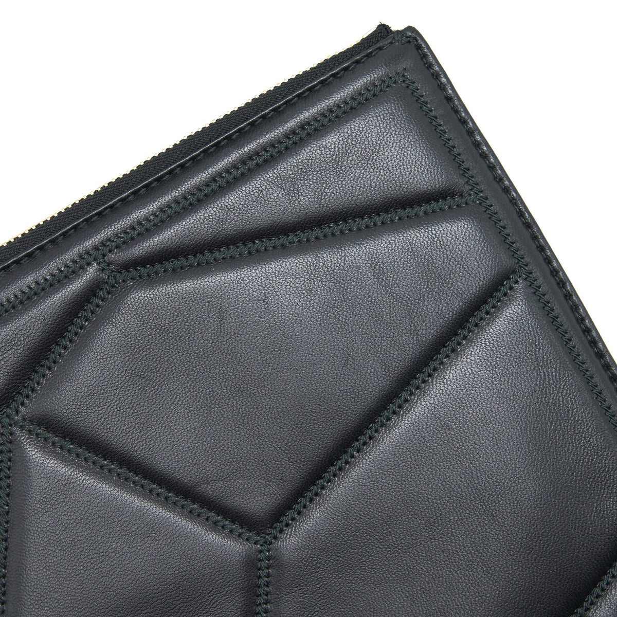 BVLGARI SERPENTI CLUTCH BLACK WITH LGHW