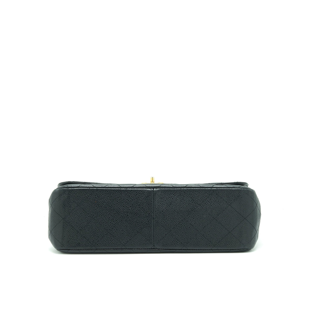 CHANEL JUMBO CLASSIC DOUBLE FLAP BAG CAVIAR BLACK GHW