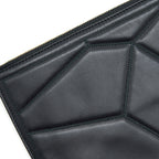 BVLGARI SERPENTI CLUTCH BLACK WITH LGHW