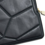 BVLGARI SERPENTI CLUTCH BLACK WITH LGHW