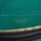 BVLGARI SERPENTI CLUTCH BLACK WITH LGHW