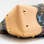LOUIS VUITTON JUDY MM MONOGRAM CANVAS BLACK/MULTICOLOR GHW