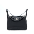 HERMES LINDY 30 CLEMENCE BLACK SHW