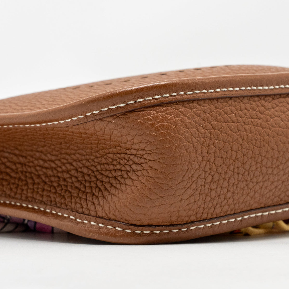 Hermes Mini Evelyne clemence gold SHW