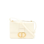 DIOR MEDIUM MONTAIGNE 30 BAG WHITE GHW