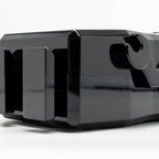 Chanel plexiglass crystal robot Minaudiere evening bag black SHW