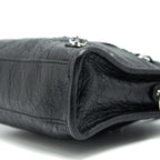 BALENCIAGA NANO CITY BAG BLACK SHW
