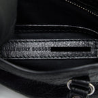 BALENCIAGA NANO CITY BAG BLACK SHW