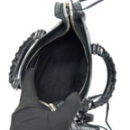 BALENCIAGA NANO CITY BAG BLACK SHW