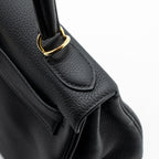 Hermes Kelly 28 Togo Black GHW