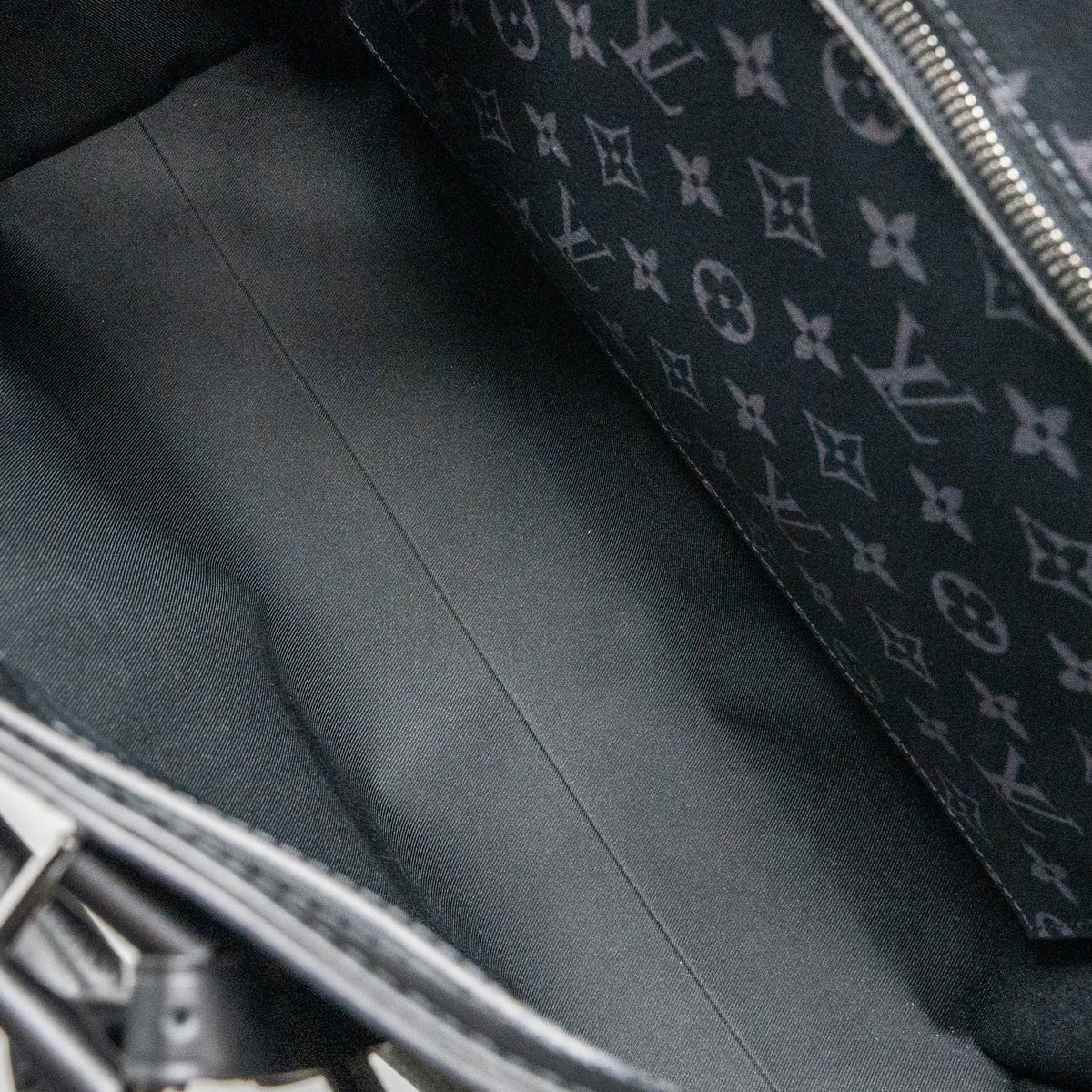 LOUIS VUITTON DOUBLE GRAND SAC MONOGRAM ECLIPSE CANVAS SHW