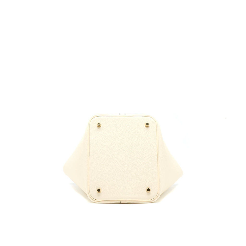 Hermes Picotin 22 Lock Bag Clemence Nata GHW