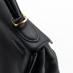 Hermes Kelly 28 Togo Black GHW