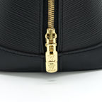 LOUIS VUITTON ALMA BAG EPI BLACK GHW