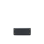 HERMES KELLY 25 SPECIAL ORDER EPSOM BLACK/ ROUGE H GHW