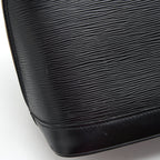 LOUIS VUITTON ALMA BAG EPI BLACK GHW