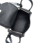 HERMES MINI LINDY BLACK SHW CLEMENCE LEATHER