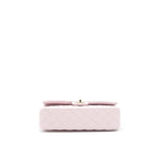 CHANEL MEDIUM CLASSIC DOUBLE FLAP BAG 21S CAVIAR LIGHT PINK LGHW