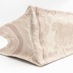 DIOR MEDIUM BOOK TOTE PINK TOILE DE JOUY EMBROIDERY