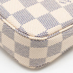 LOUIS VUITTON POCHETTE ACCESSORIES DAMIER AZUR CANVAS GHW