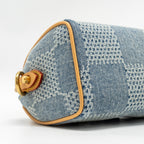 LOUIS VUITTON SPEEDY 18 BANDOULIERE DEMIER DENIM CANVAS GHW