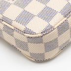 LOUIS VUITTON POCHETTE ACCESSORIES DAMIER AZUR CANVAS GHW