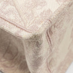 DIOR MEDIUM BOOK TOTE PINK TOILE DE JOUY EMBROIDERY