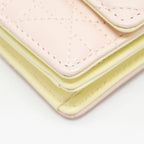 DIOR MY DIOR MINI BAG LAMBSKIN LIGHT PINK/LIGHT YELLOW LGHW