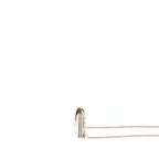 CHANEL 21B CARD HOLDER ON CHAIN CAVIAR WHITE LGHW