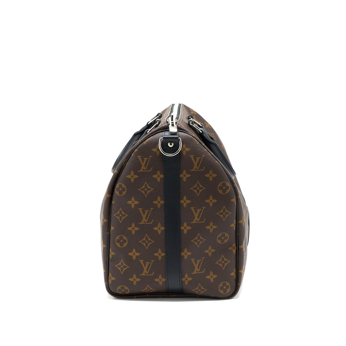 LOUIS VUITTON KEEPALL BANDOULIERE 45 MONOGRAM MACASSAR CANVAS SHW