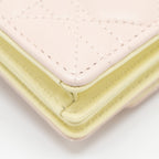 DIOR MY DIOR MINI BAG LAMBSKIN LIGHT PINK/LIGHT YELLOW LGHW