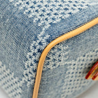LOUIS VUITTON SPEEDY 18 BANDOULIERE DEMIER DENIM CANVAS GHW
