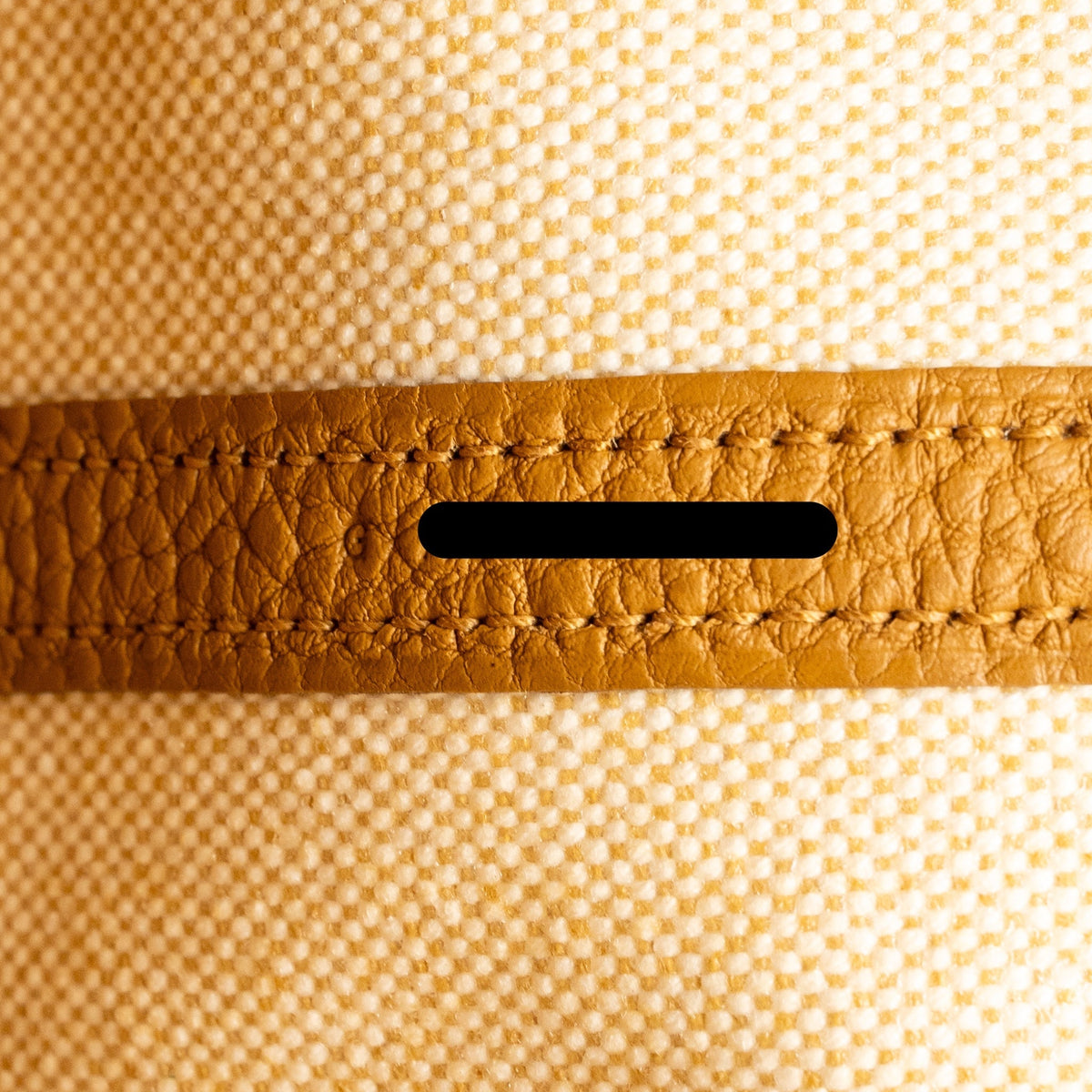 Hermes Neo Garden Party 23 Canvas/ Negonda Ecru-Paille/ Sesame SHW