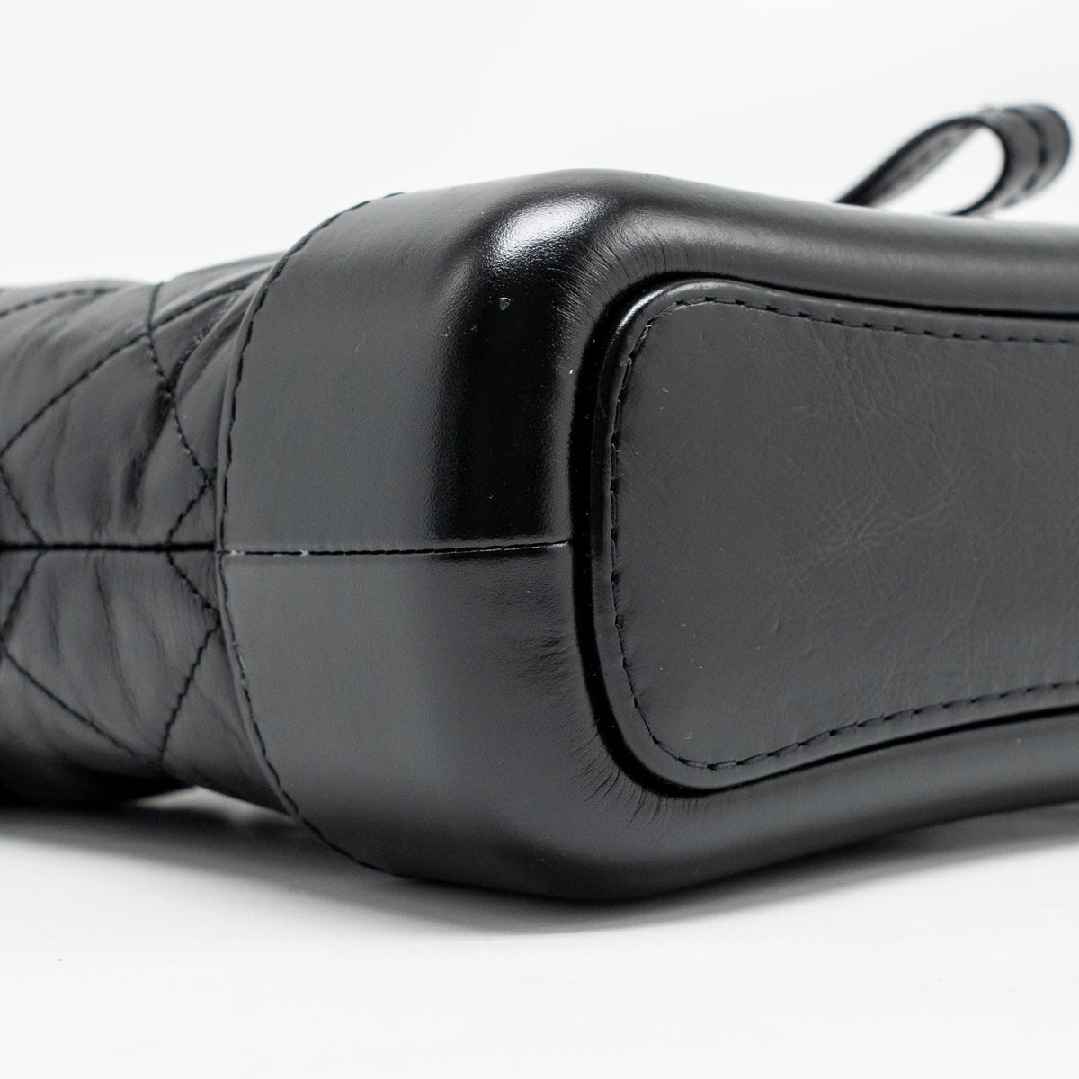CHANEL SMALL GABRIELLE HOBO BAG AGED CALFSKIN BLACK MULTICOLOUR HARDWARE