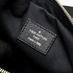 LOUIS VUITTON TAIGA BUM BAG OUTDOOR LEATHER BLACK SHW