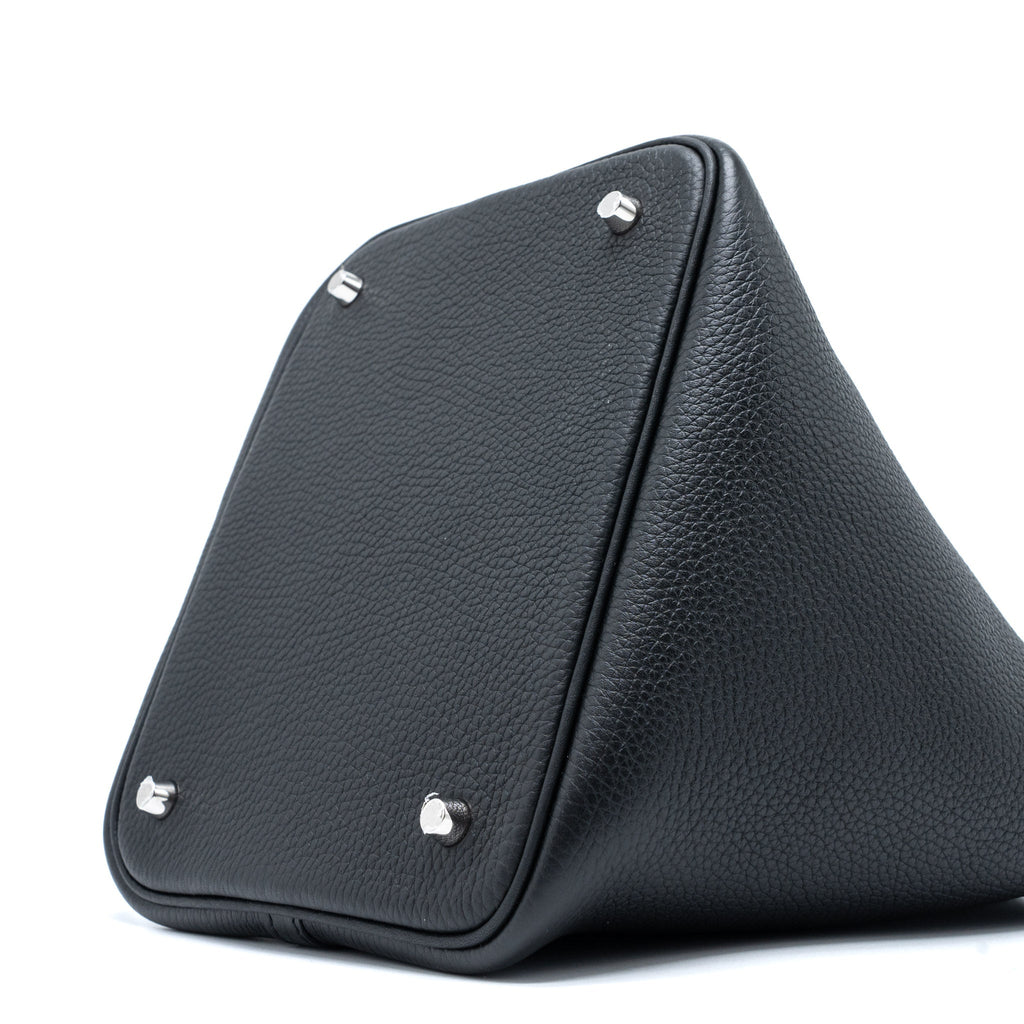 Hermes Picotin 22 Lock Bag Clemence Black SHW