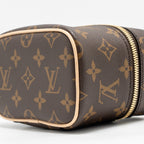 LOUIS VUITTON NICE NANO MONOGRAM CANVAS GHW