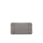 Hermes Birkin 25 Togo 8F Gris Etain RGHW