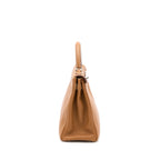 Hermes Kelly 32 Calfskin Gold SHW