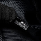 LOUIS VUITTON TAIGA BUM BAG OUTDOOR LEATHER BLACK SHW