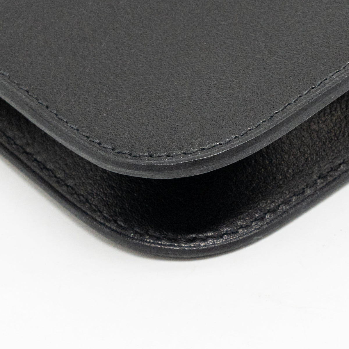 Hermes Zipengo Chaine d’Ancre To Go Pouch Evergrain Calfskin Black SHW