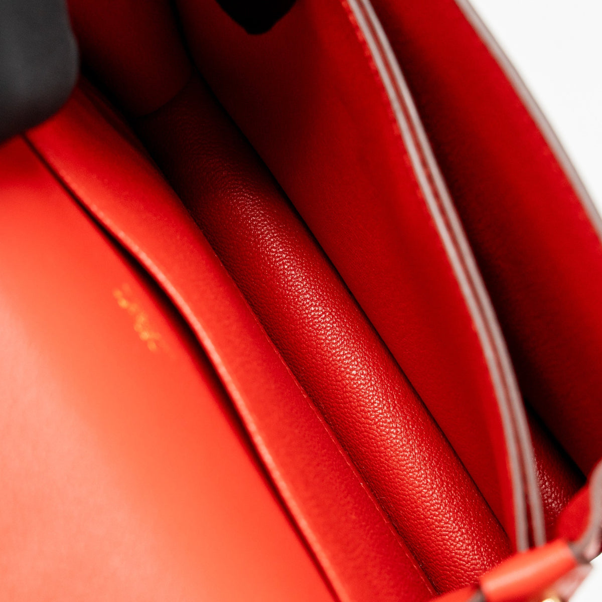 Hermes Mini Roulis Evercolor Rouge De Coeur LGHW