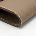 Hermes kelly to go epsom etoupe SHW