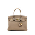 Hermes Birkin 30 Togo Etoupe GHW