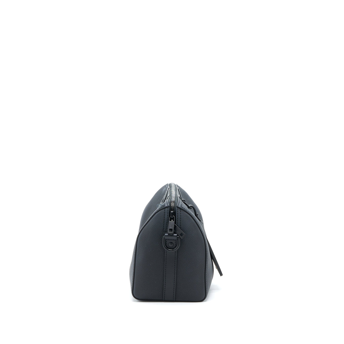 LOUIS VUITTON CITY KEEPALL GRAINED CALFSKIN BLACK WITH BLACK HARDWARE (NEW VERSION)